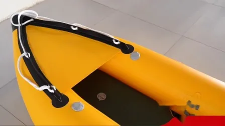 Ilife Pêche Mer Gonflable Double Kayak Vitesse Canoë Radeau en Plastique Aviron Top Paddle Personne Tandem Rafting Personne Touring Pédale Assis sur Le Dessus Kayak Bateau