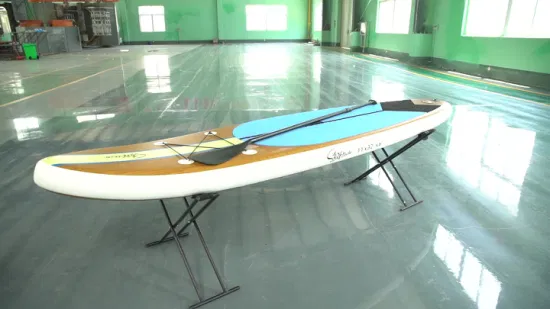 Fournisseur chinois personnalisé CE Sup Paddle planche de surf usine OEM ODM gonflable Sports nautiques planche de surf Isup gonflable Paddle Sup avec pompe à poignée